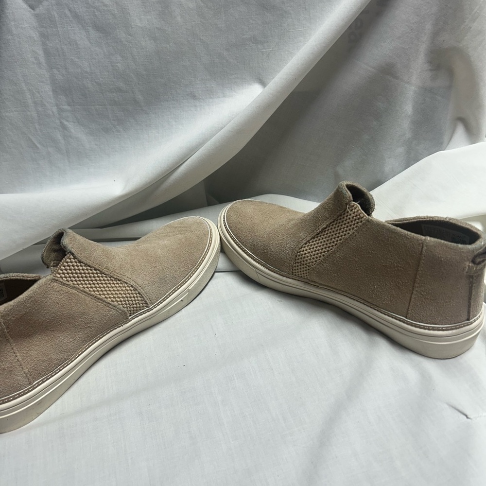 Toms Womens Bryce Beige Suede Slip On Shooties Shoes 6 - Picture 7 of 12